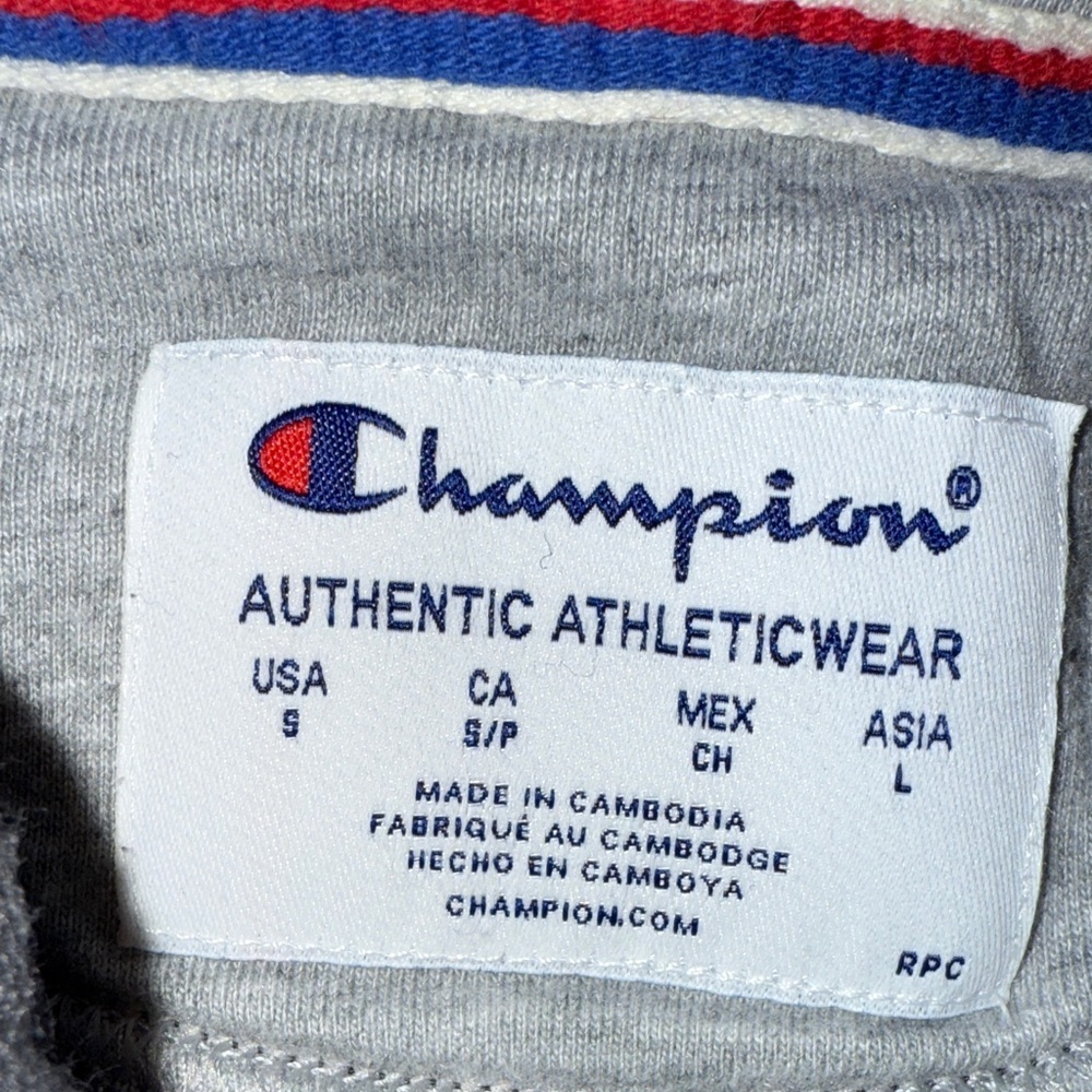 Champion Men's Dark Gray Hoodie - Picture 3 of 4